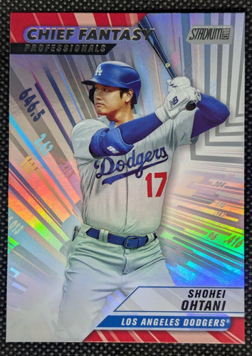 2024 Stadium Club Shohei Ohtani #CFPRO-5 Chief Fantasy Professional Dodgers