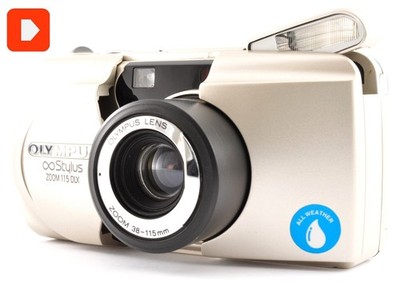[N NEUWERTIG+5] Olympus μ mju stylus ZOOM 115 DLX DLUXE #6262 analoge Kompakt...