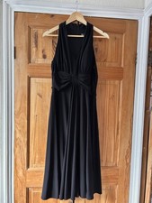 Ladies Black Evening Dress Size 12
