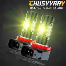For Honda Fit 2007-2019 Golden Yellow LED Fog Light 2x Bulbs Conversion Kit Lamp