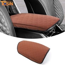 Brown Center Console Armrest Box Cover Mat Pad Cover Trim For Grand Cherokee 22