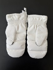 NWT LULULEMON White 600 Fill Goose Down Wunder Puff Mitten Gloves Women's M/L