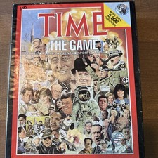 TIME*The Game*Time Magazine Board Game *1983*Rare *Vintage - Complete!