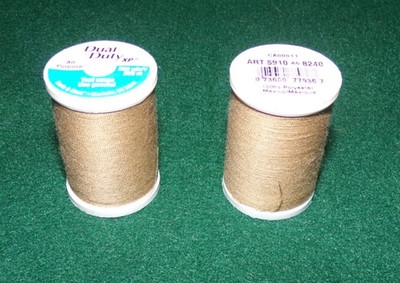 Dual Duty All Purpose Polyester Thread, 250 yards, Hemp (8240)