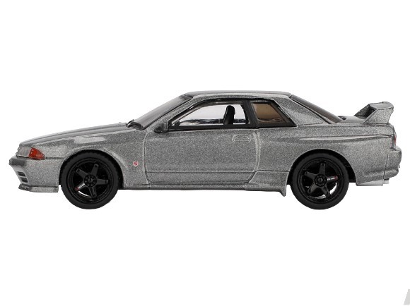 NISSAN SKYLINE GT-R NISMO BNR32 CRS RHD DARK METAL GRAY 1/64 BY