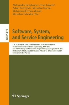Software, System, and Service Engineering - 9783031510748