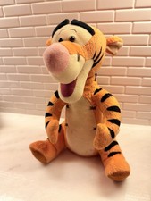 Vintage Tigger Talking Moving Head Plush Toy 1999 10 Disney Mattel TESTED