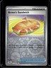 2025 Pokemon Destined Rivals Arven's Sandwich I Reverse Holo #161/182