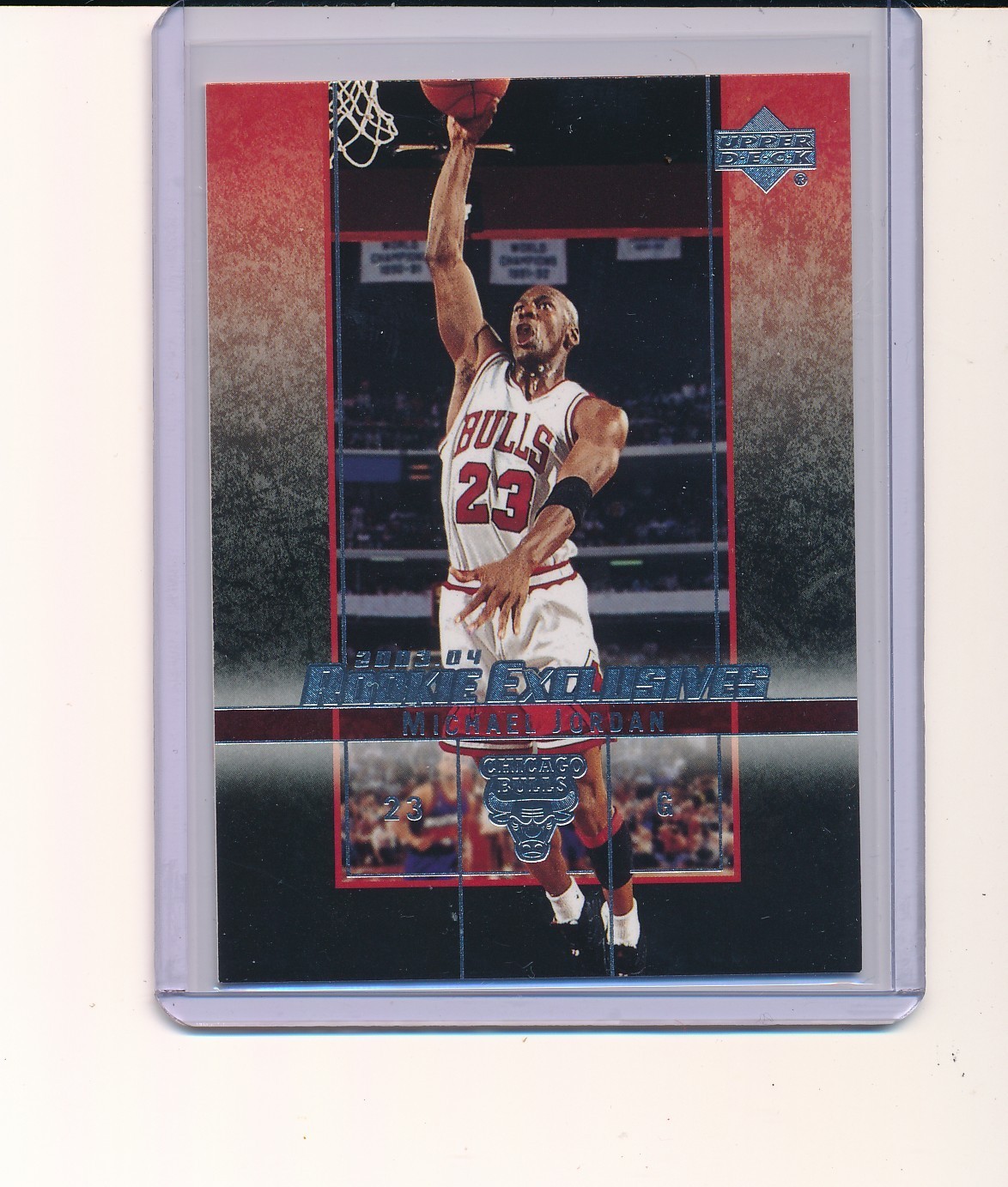 2003-04 Upper Deck Rookie Exclusives Michael Jordan #60