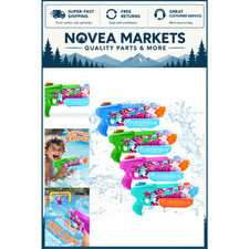 High Capacity Water Guns - 600CC Squirt Blasters, 4 Pack Outdoor Toys for Summer