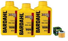 KIT TAGLIANDO MV AGUSTA BRUTALE 800 3 LITRI BARDAHL XTC C60 5W40  + FILTRO OLIO