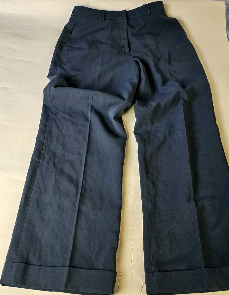 Focus 2000 Updated Fit Cuffed Hem Teal Slacks Pants Size 10 New with Tags - Image 4 of 4