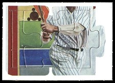 1982 Donruss #37-39 '81 Baseball Great Moments Babe Ruth Puzzle New York Yankees