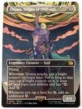 mtg final fantasy ultima origin of oblivion Magic The Gathering - Universes Beyond - Final Fantasy - Ultima, Origin of  Oblivion