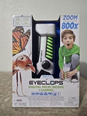 Jakks EYECLOPS Digital Microscope & Camera with Built in Color Screen 800X Zoom