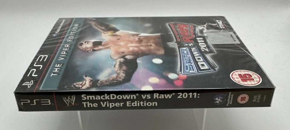 PS3 WWE Smackdown Vs Raw 2011: The Viper Edition, New And Factory Sealed - Image 4 of 4