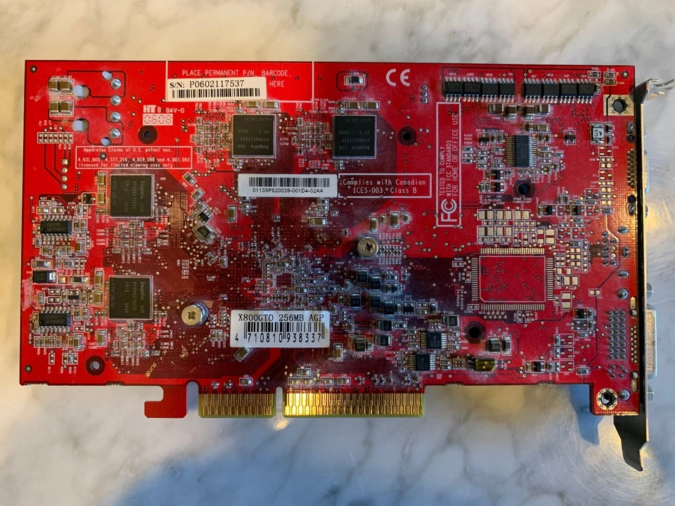 Tarjeta gráfica PowerColor Radeon X800 GTO AGP Foto 4 de 4