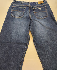 Guess USA American Tradition Made In USA Urban Zip Relaxed Leg Jeans 40W x 34L