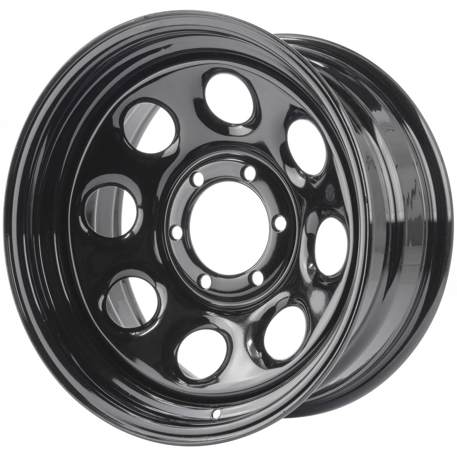 JEGS 681144 Baja-8 Steel Wheel Diameter & Width: 17 x 8"