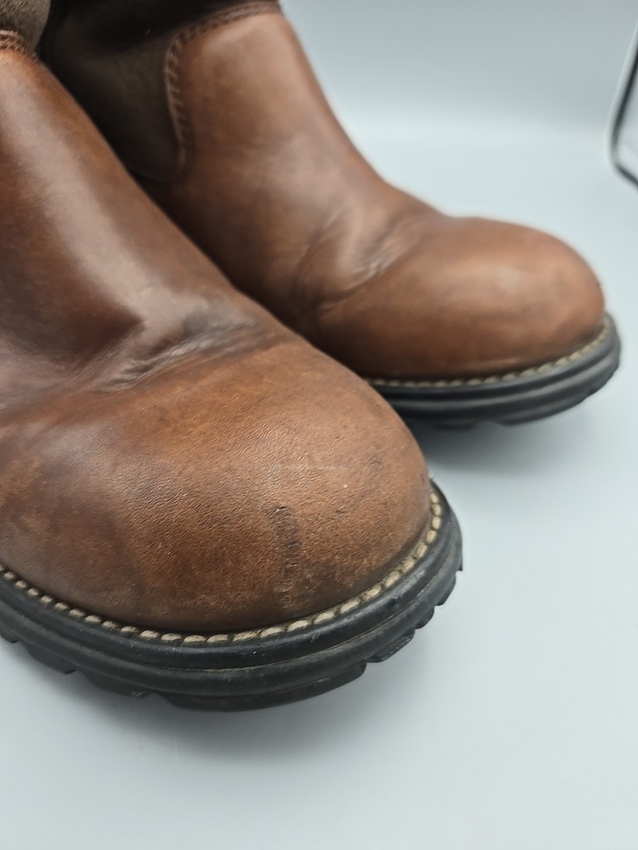 UGG Australia Mens Beacon Boots Leather Sheepskin Lined Size  display picture 3