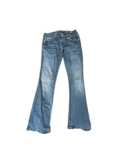 Miss me heavy bling medium wash boot cut 28 x 30