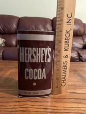 Hershey’s Cocoa (1 LB.) Tin Container-empty