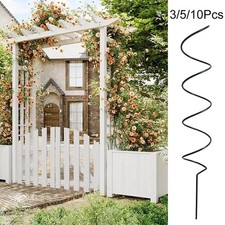 Spiral Tomato Plant Stakes Weather resistant Supports Beans and Flowers