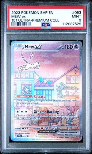 Mew ex graded PSA 9 for sale on eBay