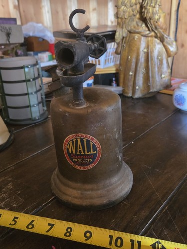 Antique Wall Superior Products "Pistogrip" Brass Blowtorch – Grove City, PA (c.