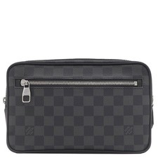 Louis Vuitton Pochette Cassis Clutch N41664 Damier Canvas with Box Bag #HDB535