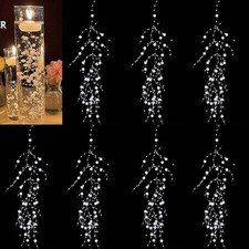 Artificial Pearl String - 12 Count for Weddings and Special Occasions - White