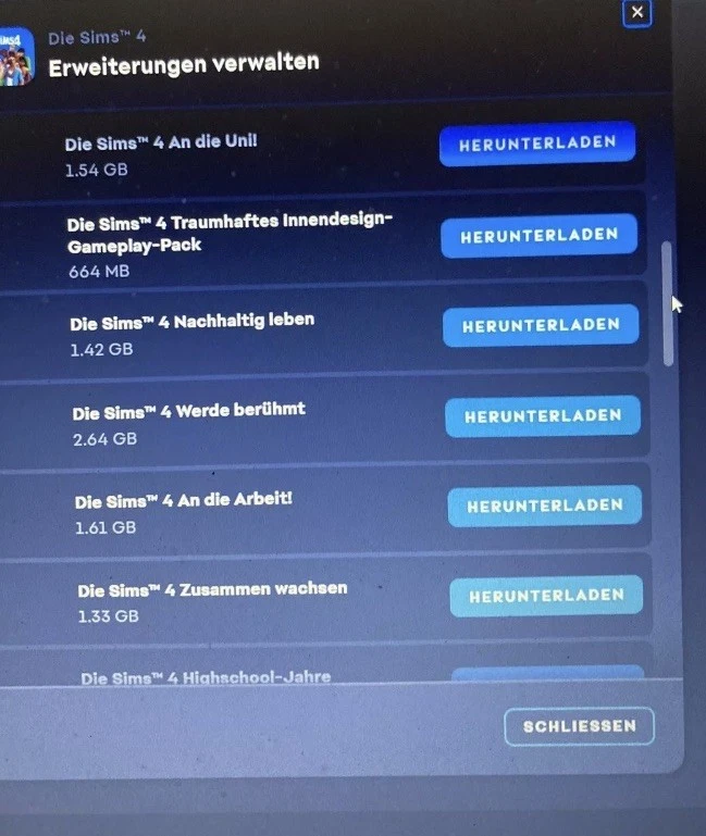 EA Account mit Sims 3, Sims 4 und 30 Erweiterungspacks - Bild 3 von 4