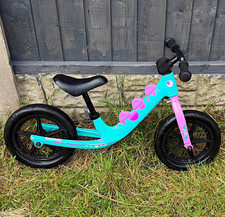 RoyalBaby Balance Bike 12in Blue/Pink/Purple, Adjustable Seat, BMX Bars