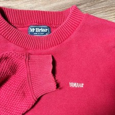 Vintage Yamaha sweater with cool texture (0244)