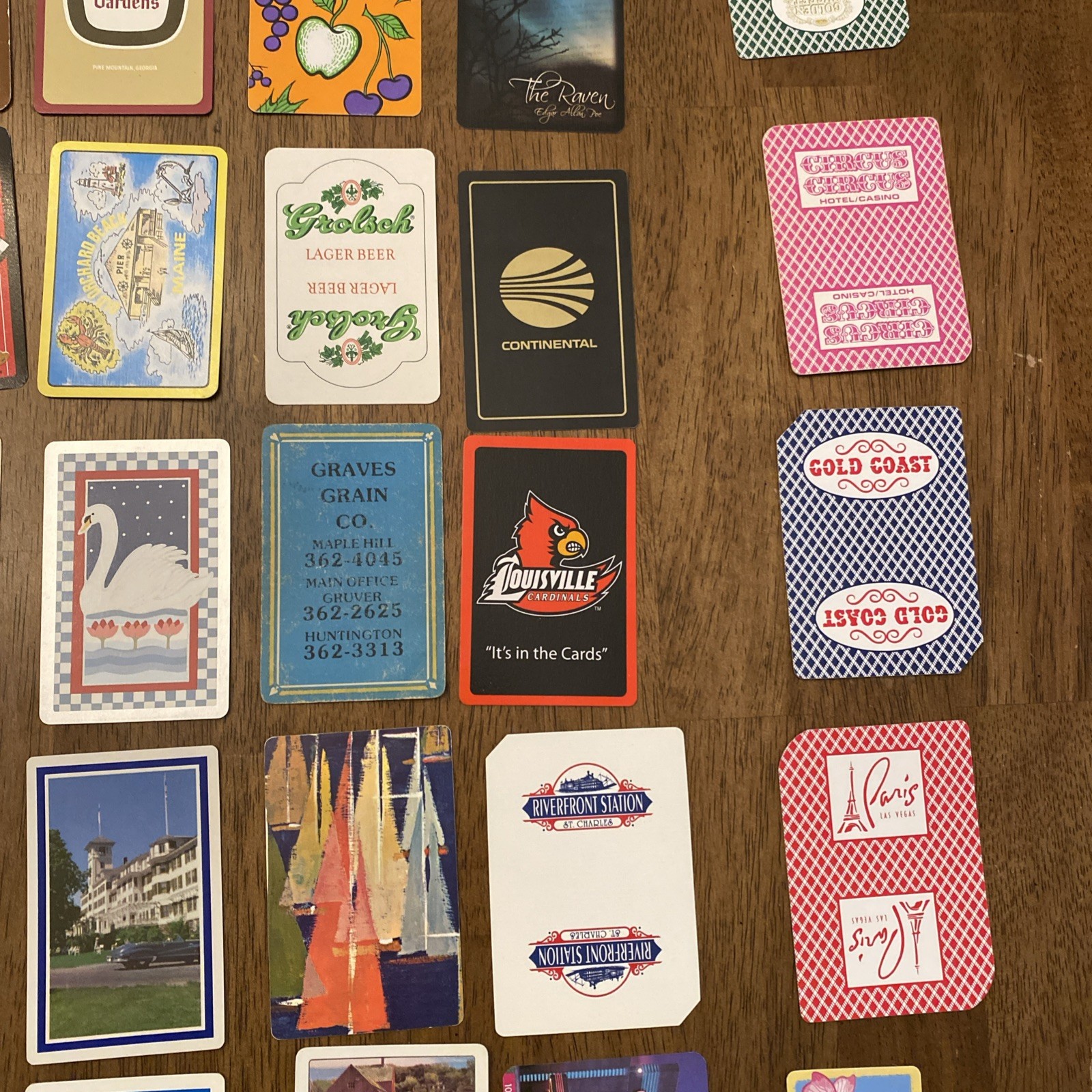 Single Swap Playing Cards 150 Cards Vintage to Modern Collectible Cards Lot A