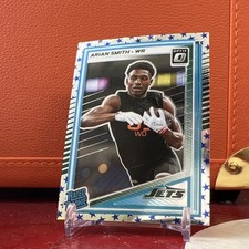 RATED ROOKIE OPTIC PRIZM 2025 Panini Donruss Arian Smith #285 Jets NFL STARZ