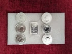 1 Oz Silver Rounds Lot Of 7