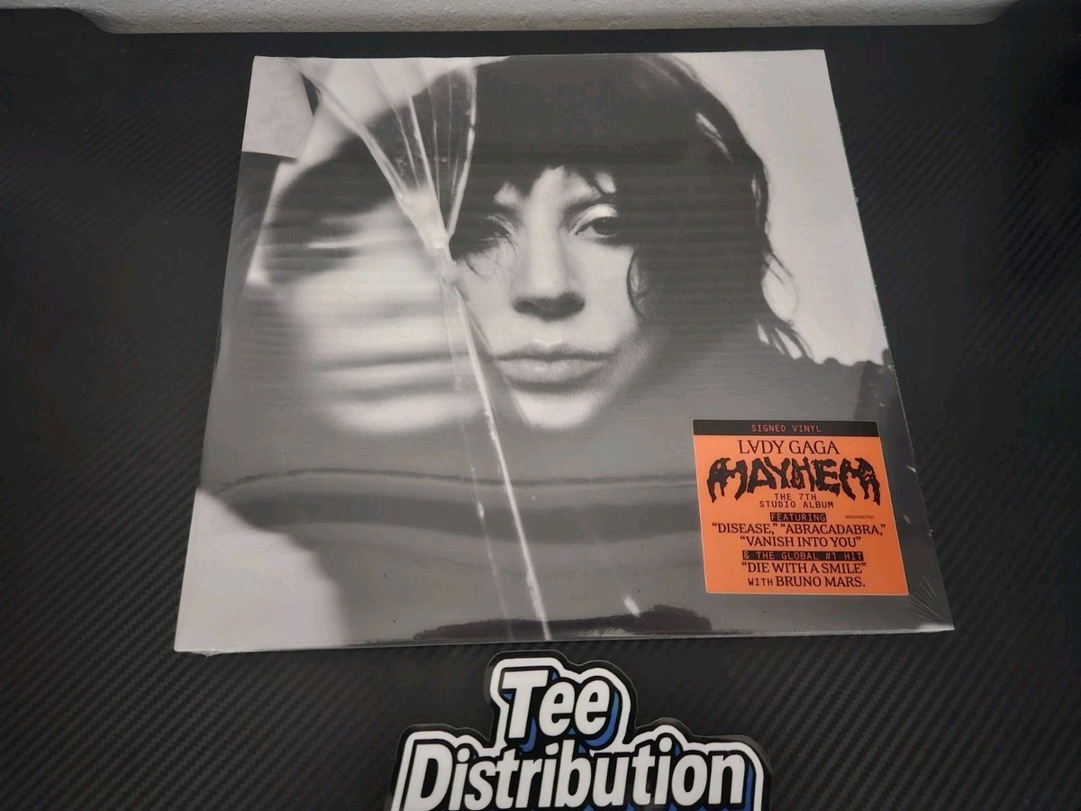 Lady Gaga Mayhem Indie Exclusive Vinyl With Signed Insert RARE | eBay