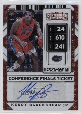 2020 Panini Contenders Draft Picks Sticker /75 Kerry Blackshear Jr #135 Auto 5w5