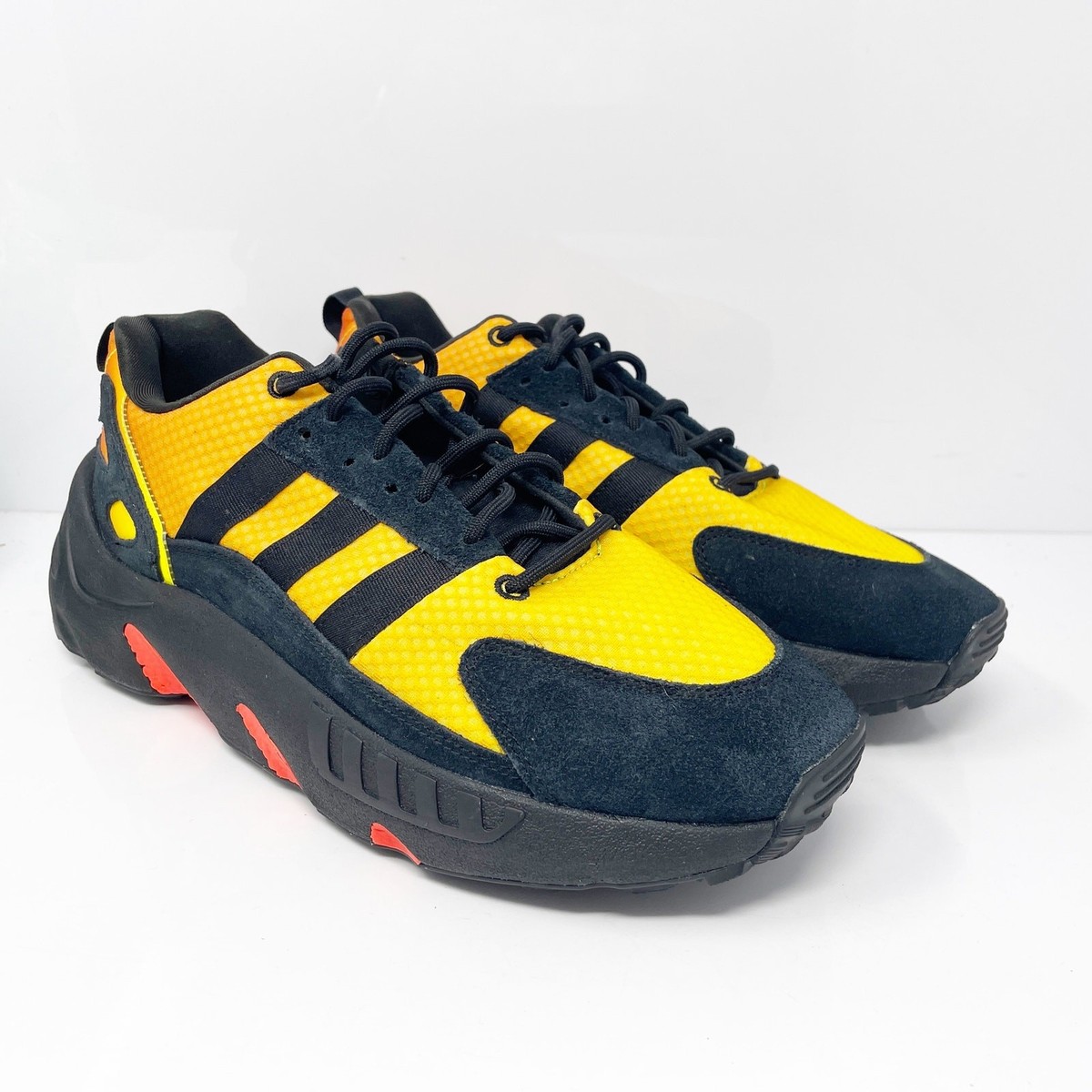 ⑅⃛ Size 9 - Adidas ZX 22 Boost Black Impact Orange for sale online | eBay