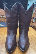 Vintage Code West Women's Brown Western Leather Boots Size US 7 M