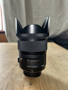 Sigma 35mm f/1.4 DG HSM Art Lens F Nikon Mount See Photos For Details