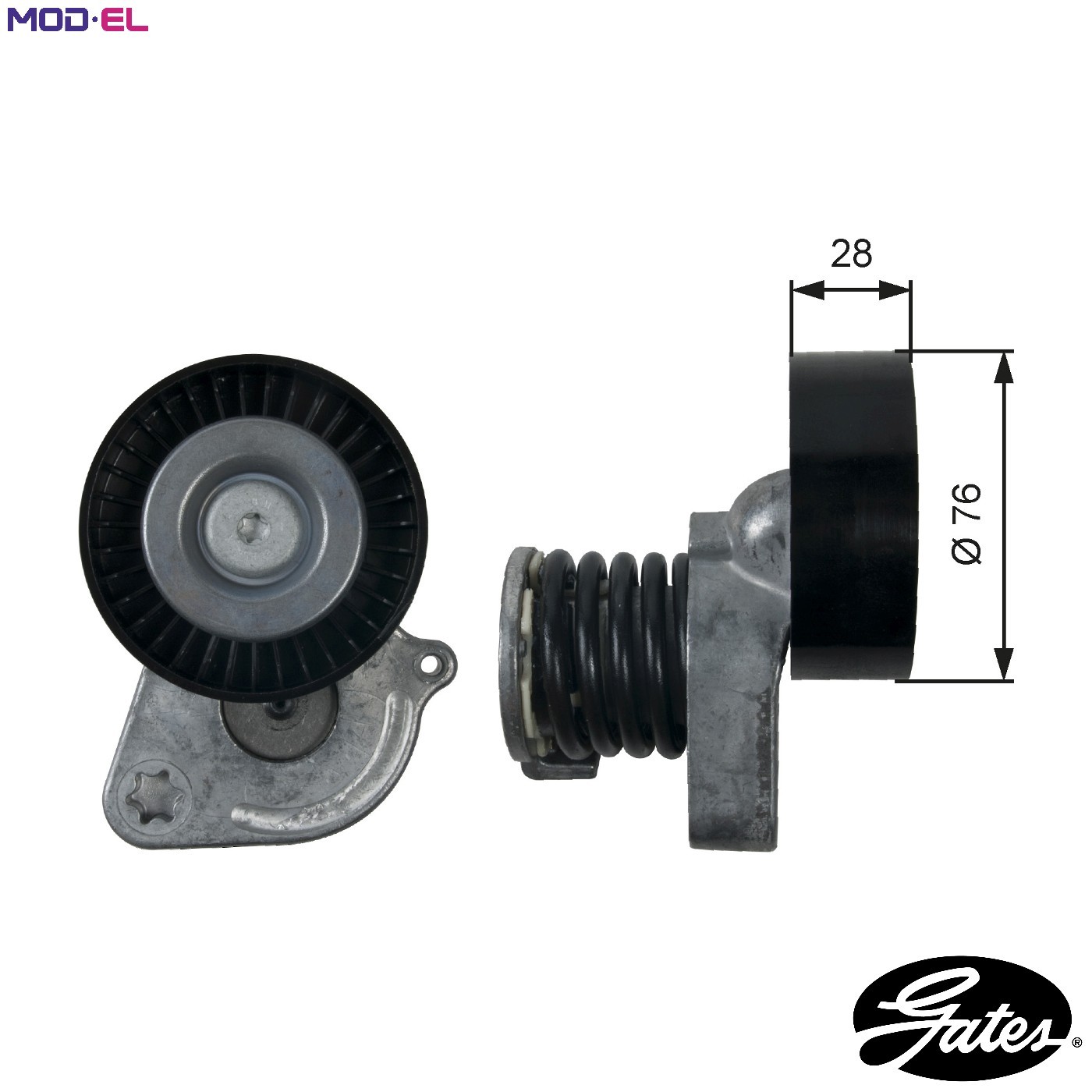 Fits GATES T39207 T39207 DRIVEALIGN MV TENS - Image 7