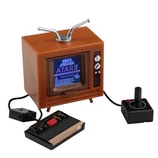 Tiny Arcade Atari 2600 3.5 Mini Retro Game - Playable Console & TV w/ Real