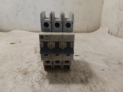 ALLEN BRADLEY 1489-A CIRCUIT BREAKER 3 POLE 10A (P7E)