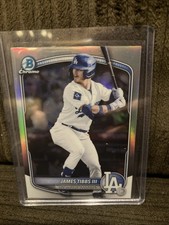 2025 Bowman Draft - Chrome James Tibbs III #BDC-74 Refractor (RC)