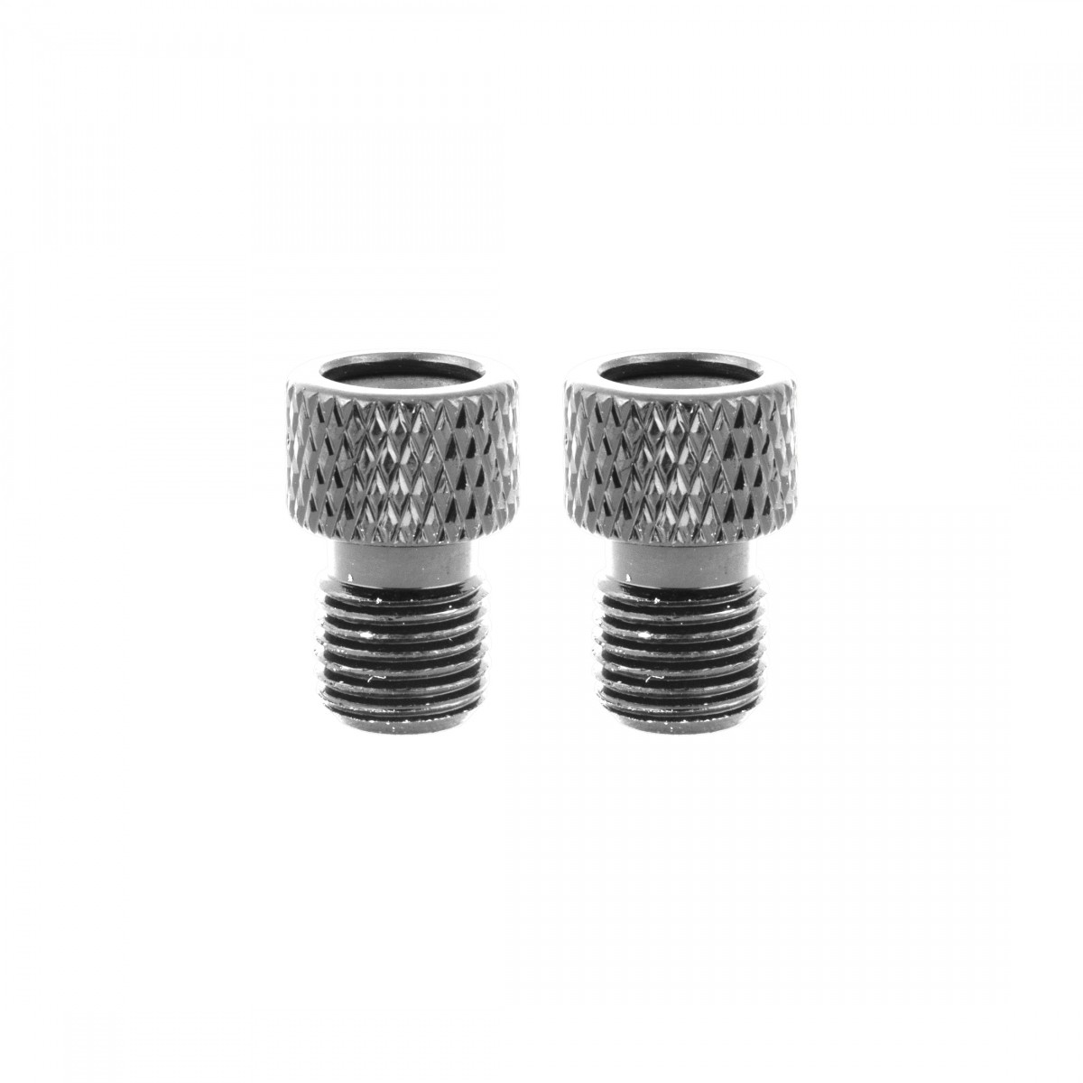 Переходник для клапанного насоса Pure Cycles Presta к клапанному насосу Schrader - Алюминиевый AL6061-T6 с накаткой