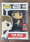 Funko POP! - Star Wars - Han Solo #169 - 2017 Galactic Conv Exclus. -NIB w/ Case