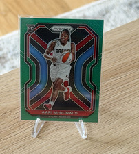 Panini 2021 WNBA Prizm Aari McDonald #91 Atlanta Dream RC Green Prizm