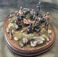 DIORAMA: Confederates Playing Cards, American Civil War